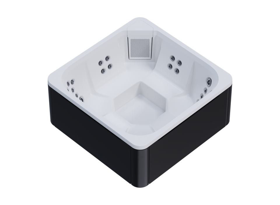 Cuve intérieure blanche et habillage extérieur noir