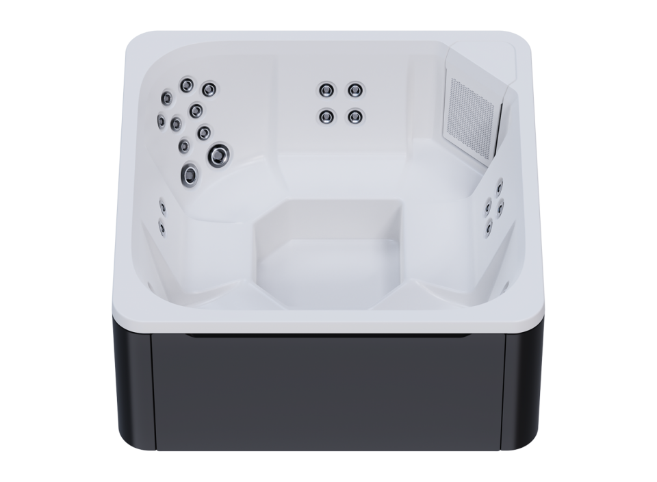 Cuve intérieure blanche et habillage extérieur noir