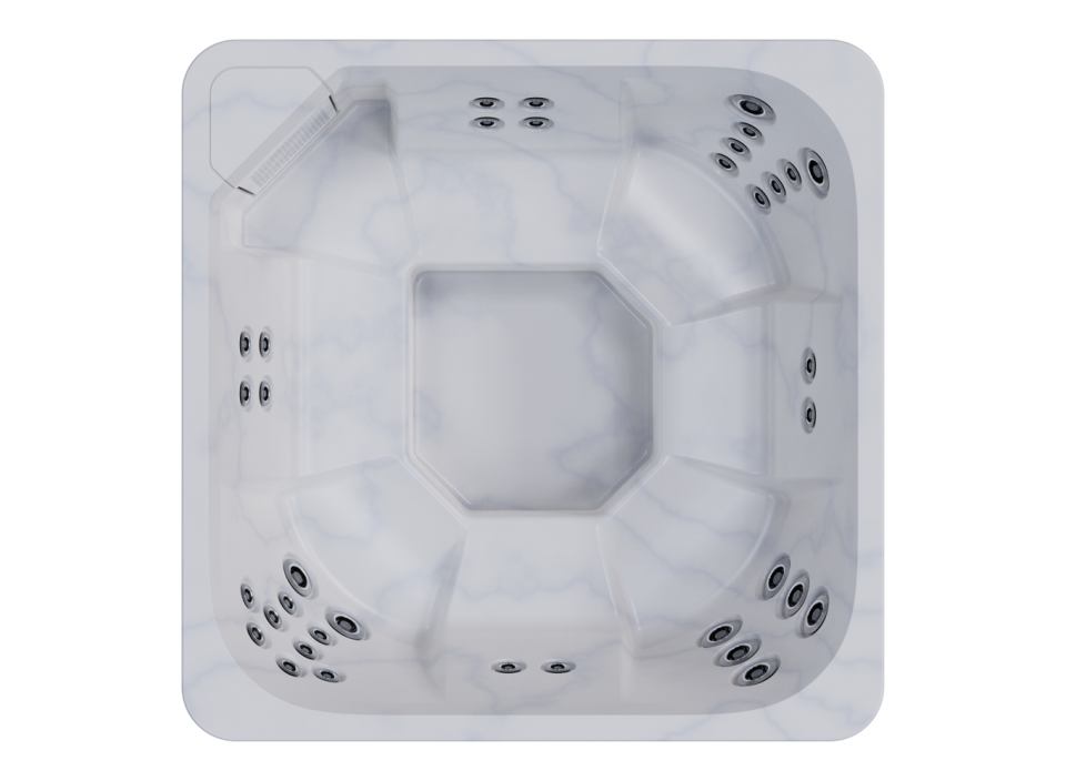 Cuve intérieure marbre clair